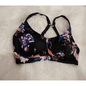 Roxy Floral Print Sports Bra - Size XS